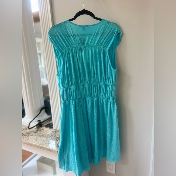 ATM Anthony Thomas Melillo Light Blue Mini Dress - Picture 4 of 7